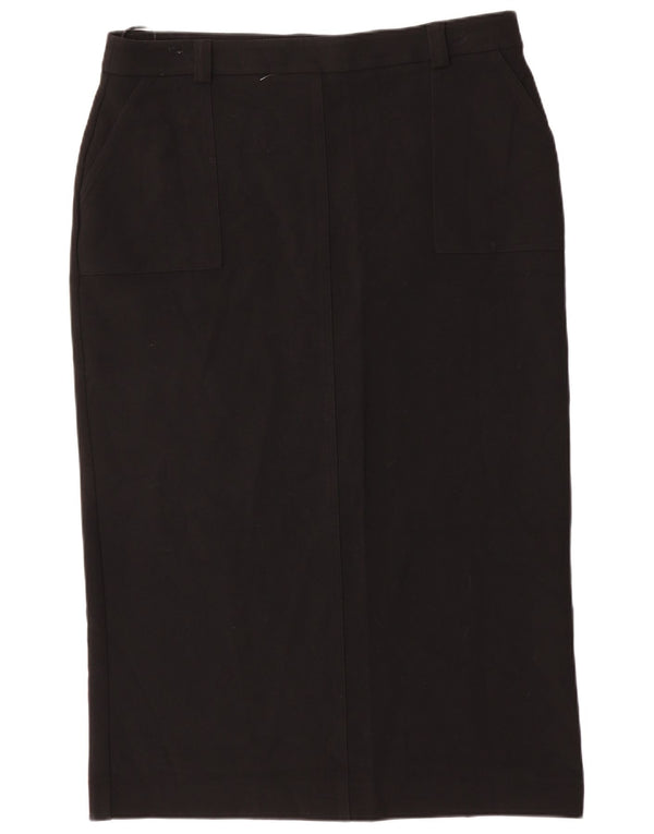 Женская юбка-карандаш MINT VELVET UK 18 XL W36, черный полиэстер