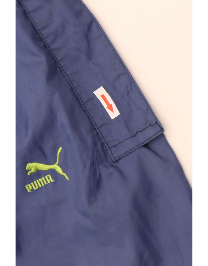 Мужские спортивные брюки Puma, маленькие темно-синие, полиамид