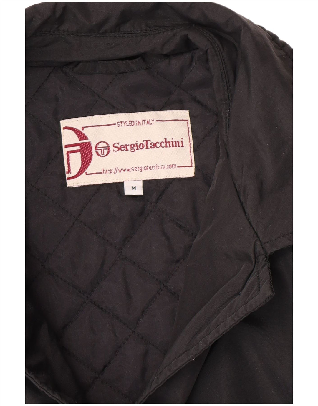 Женская ветровка Sergio Tacchini UK 14, средний черный