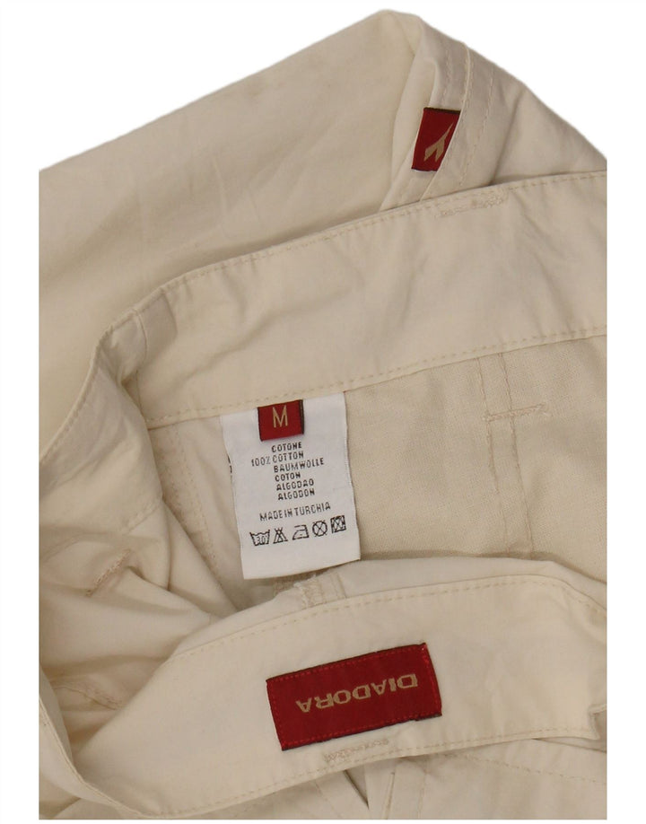 Мужские прямые брюки карго Diadora, средние W32 L29, бежевые, хлопок