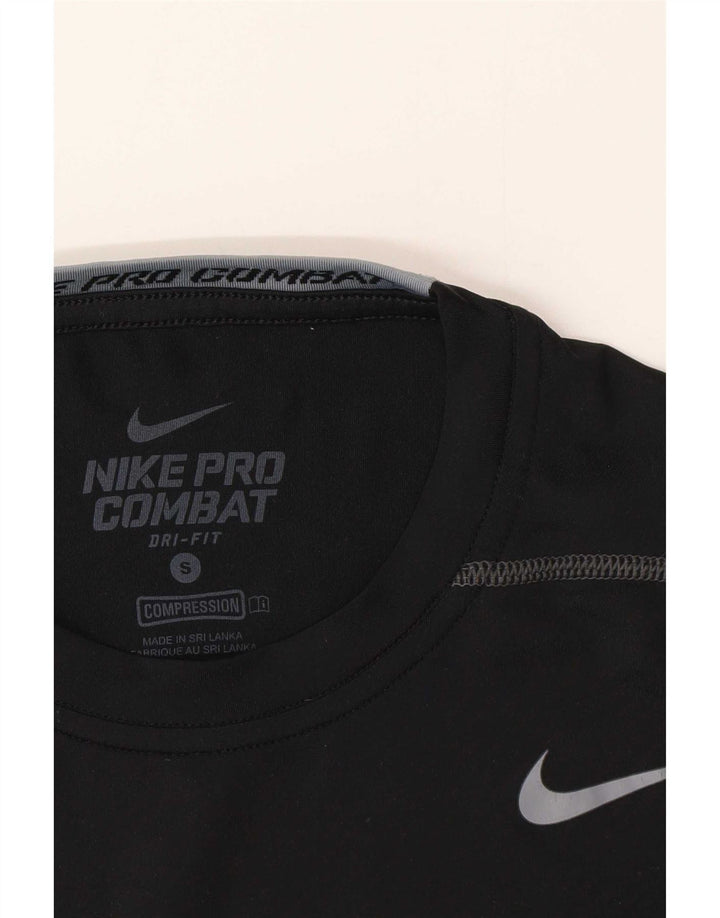 Мужская футболка Nike Dri Fit, маленькая, черная