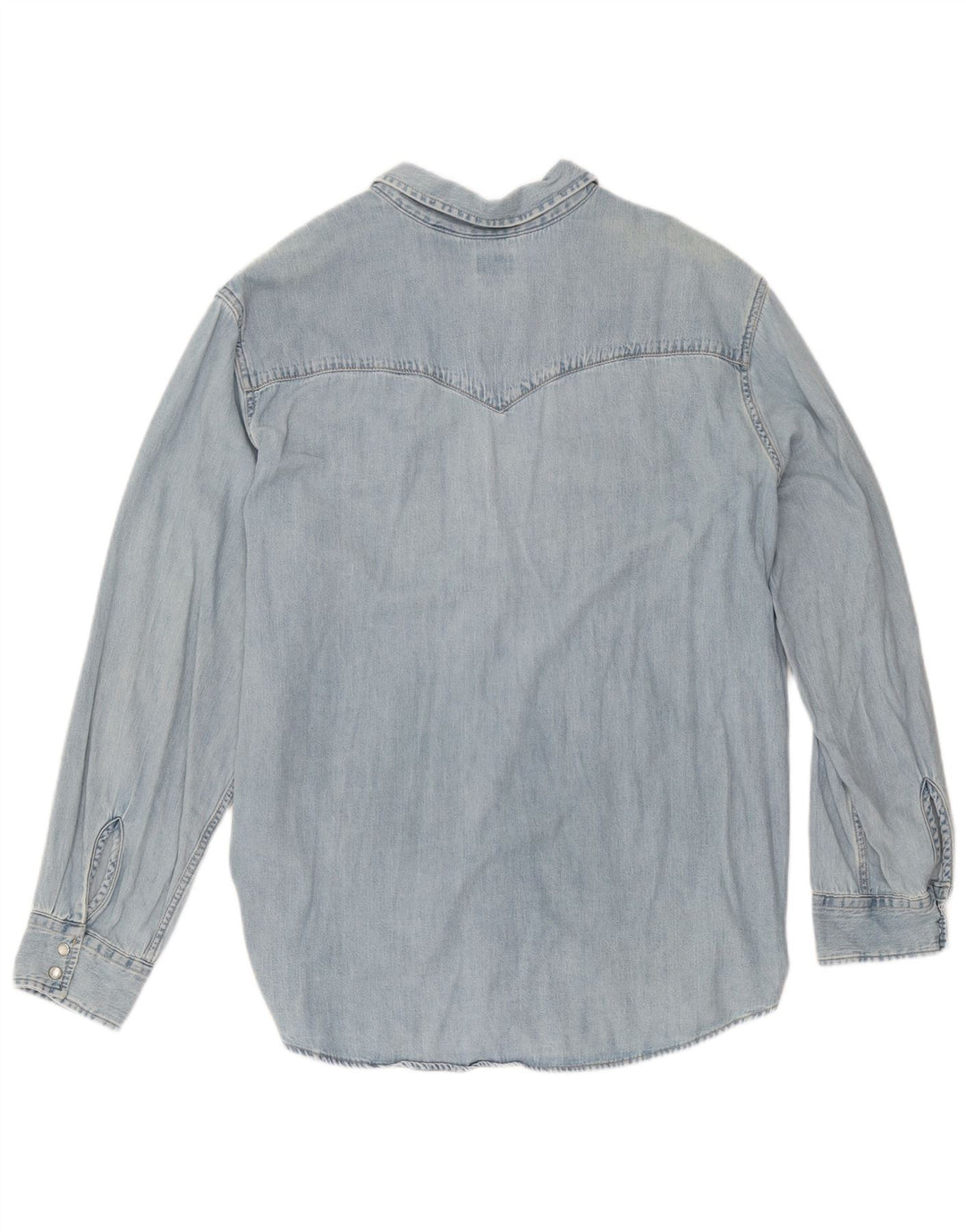 Мужская джинсовая рубашка Levi's XL, синяя, хлопок