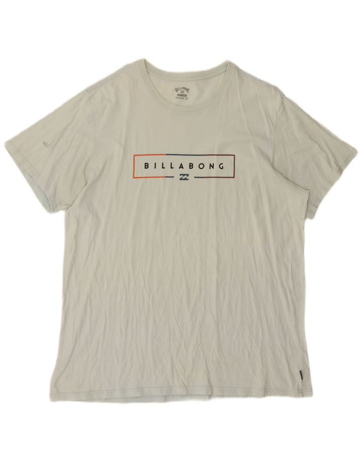 BILLABONG Мужская футболка с рисунком Top 2XL Синяя
