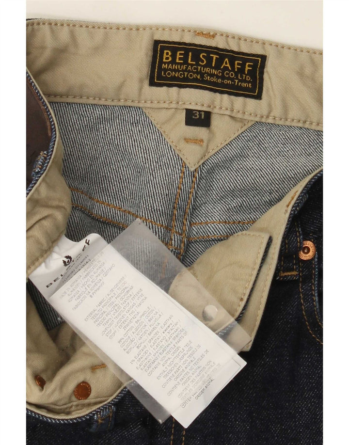 Мужские узкие джинсы Belstaff W31 L32, темно-синий хлопок