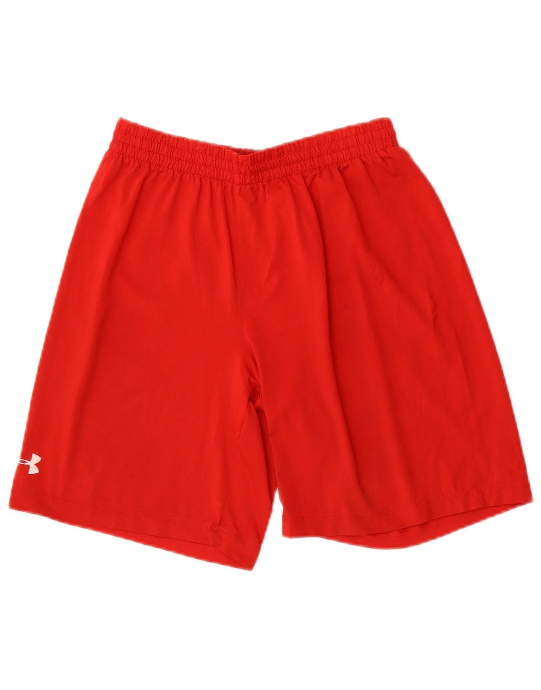 Спортивные шорты Under Armour для мальчиков 11–12 лет, большие красные из полиэстера