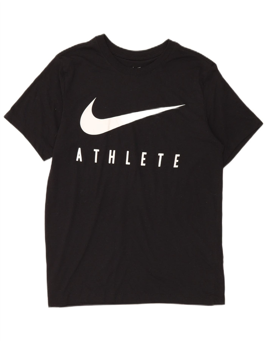 Мужская футболка Nike Dri Fit, маленький черный полиэстер