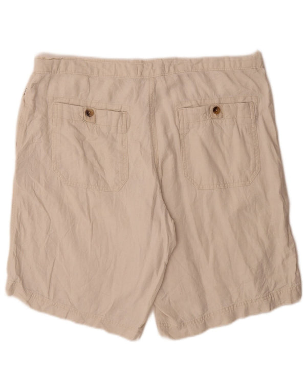 Мужские шорты чинос Marks & Spencer W38 XL Off White Flax
