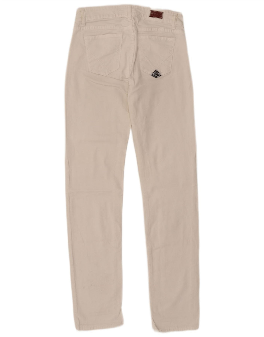 Женские узкие джинсы Roy Rogers IT 41 Medium W27 L31 Белый хлопок