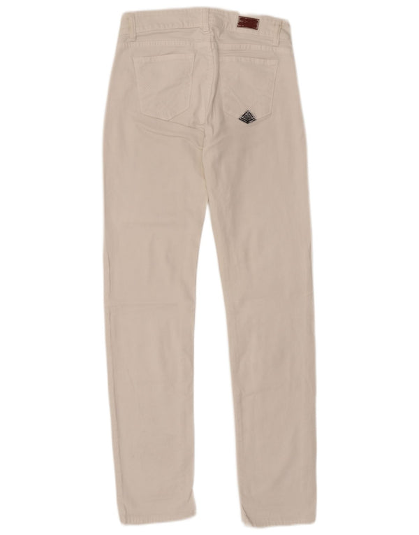 Женские узкие джинсы Roy Rogers IT 41 Medium W27 L31 Белый хлопок