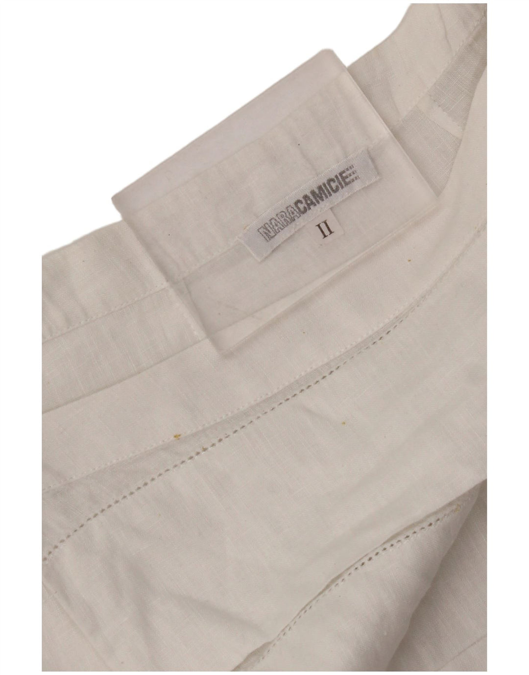 NARACAMICIE Женская блузка без рукавов, топ UK 8, маленький белый