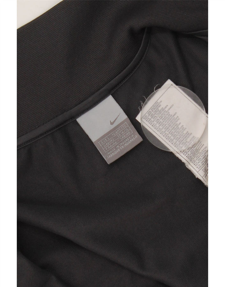 Женская укороченная спортивная куртка Nike UK 14/16, большой серый цвет с цветными блоками