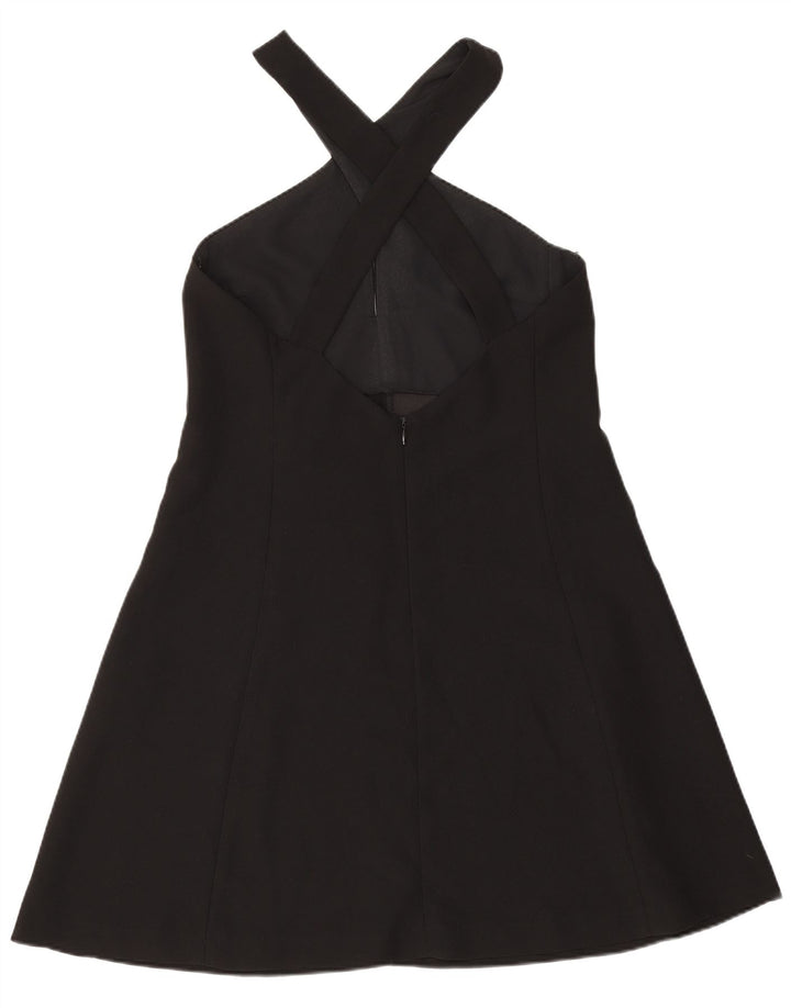 Женское платье с бретелькой Zara UK 6 XS, черный полиэстер