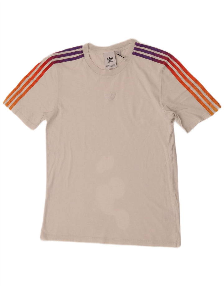 Adidas Мужская футболка Top Small White Cotton