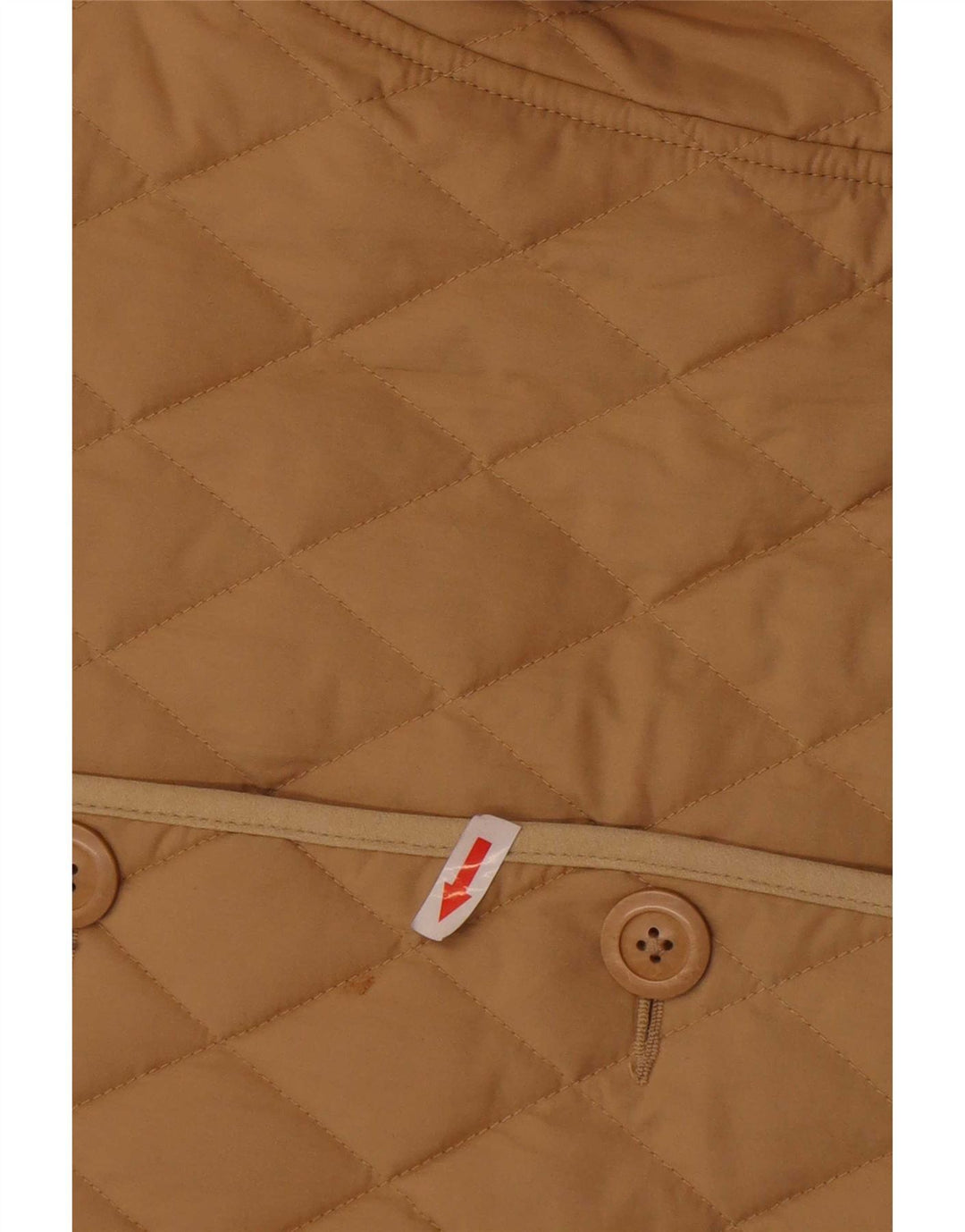 L.L.Bean Женская стеганая куртка UK 16, большая, бежевая, хлопок