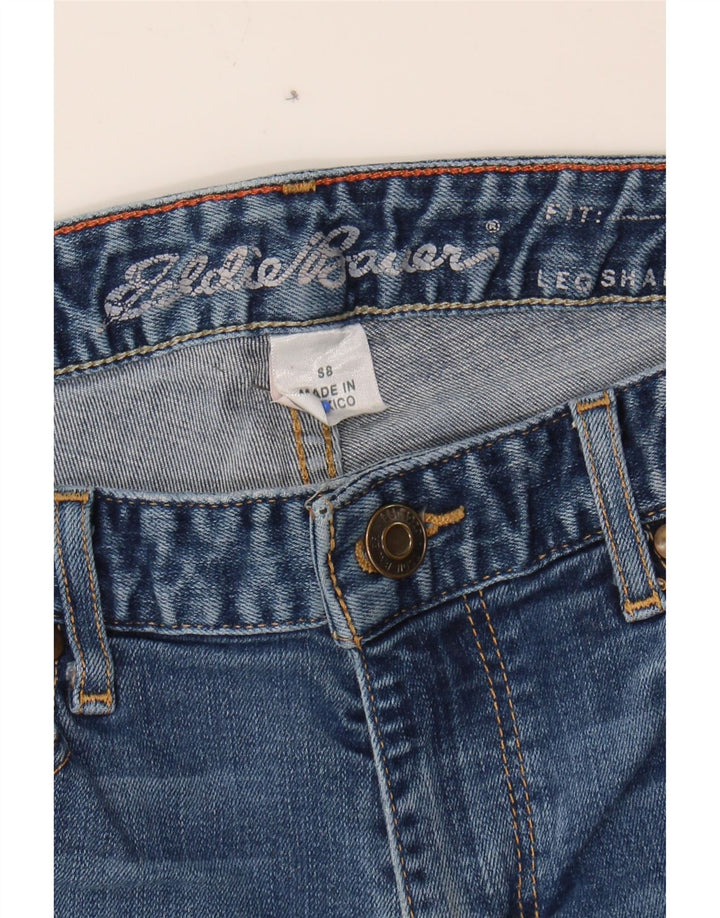 EDDIE BAUER Womens Slightly Curvy Bootcut Jeans US 8 Medium W30 L29 Blue Vintage Eddie Bauer and Second-Hand Eddie Bauer from Messina Hembry 