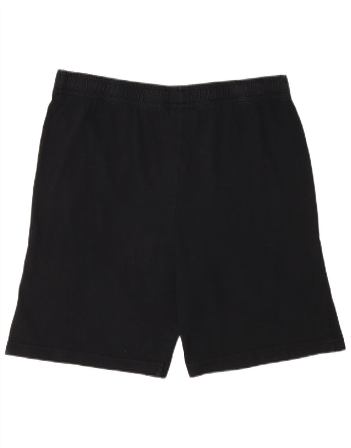 CHAMPION Mens Graphic Sport Shorts Medium Black Sports