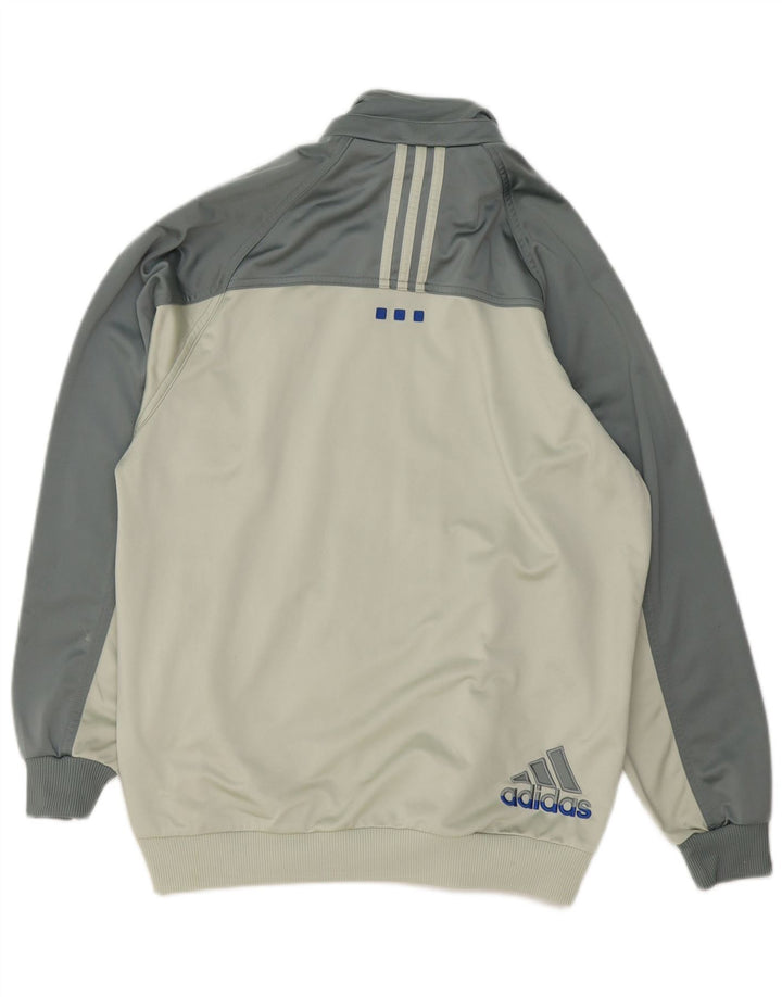 Спортивный костюм Adidas для мальчиков 15–16 лет Серый полиэстер с цветными блоками