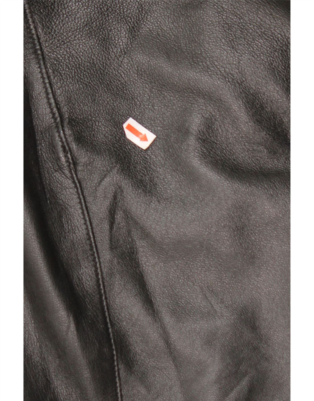 Юбка женская кожаная VINTAGE Medium W28 черная