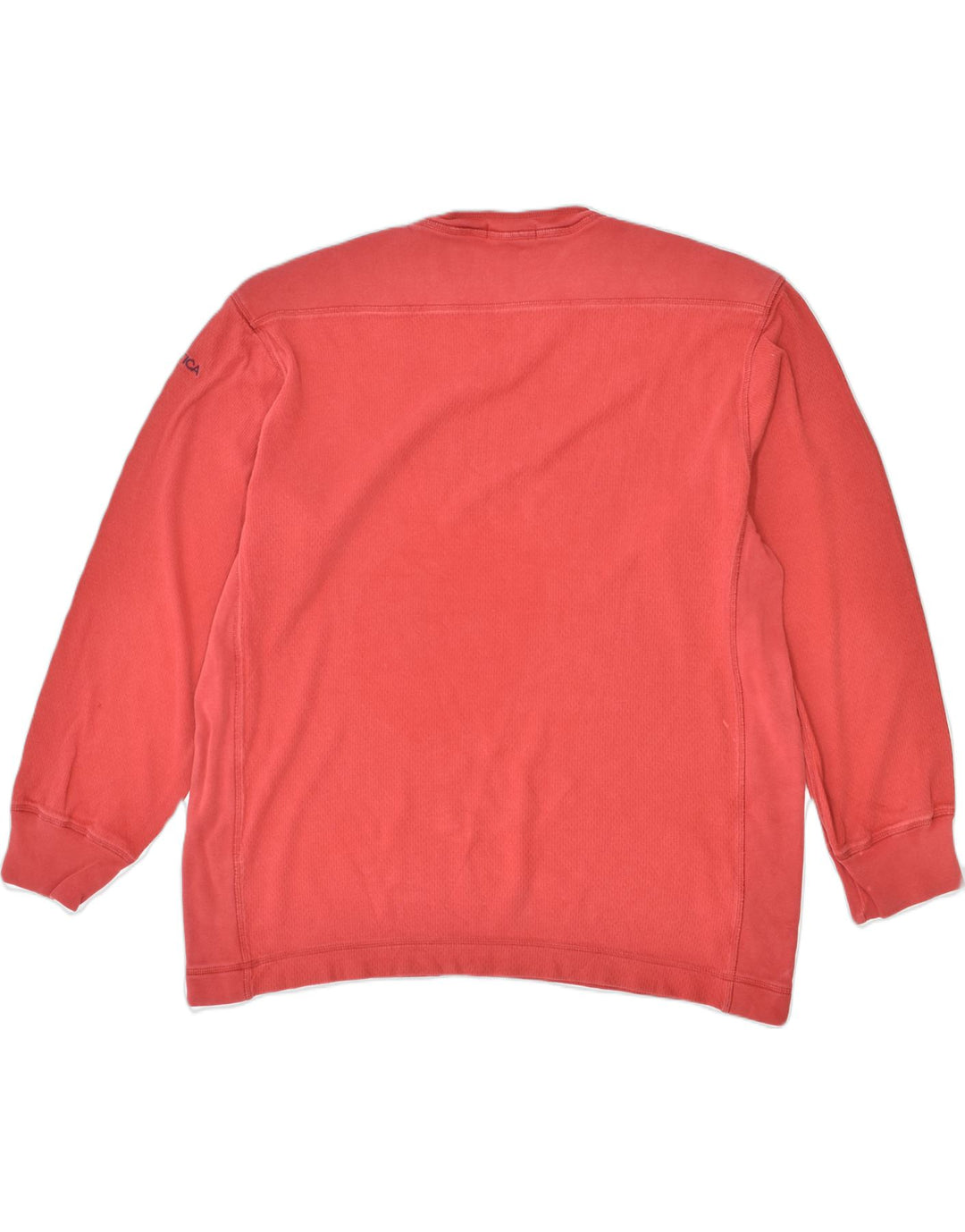 NAUTICA Mens Sweatshirt Jumper XL Red Cotton | Vintage | Thrift | Second-Hand | Used Clothing | Messina Hembry 