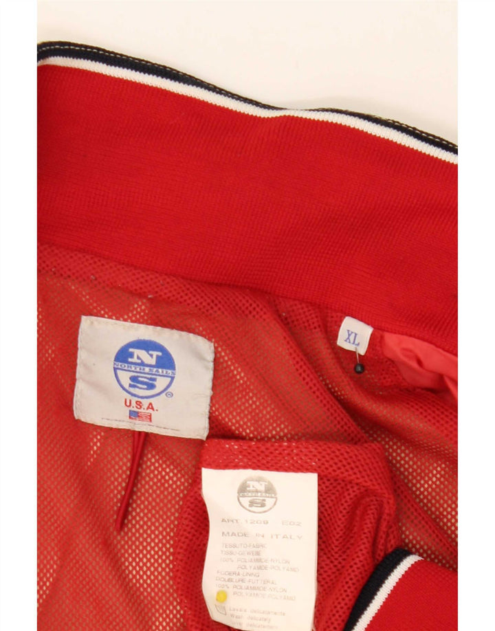 Мужская дождевик North Sails UK 42 XL, бежевый, нейлон с цветными блоками