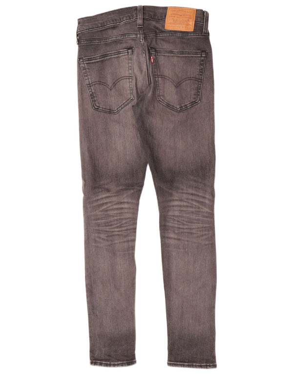 Мужские зауженные зауженные джинсы Levi's W30 L30, серый хлопок