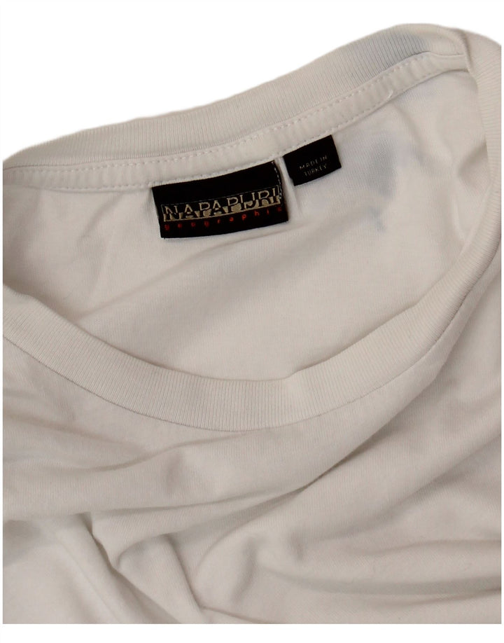NAPAPIJRI Женская футболка Top UK 14 Medium White