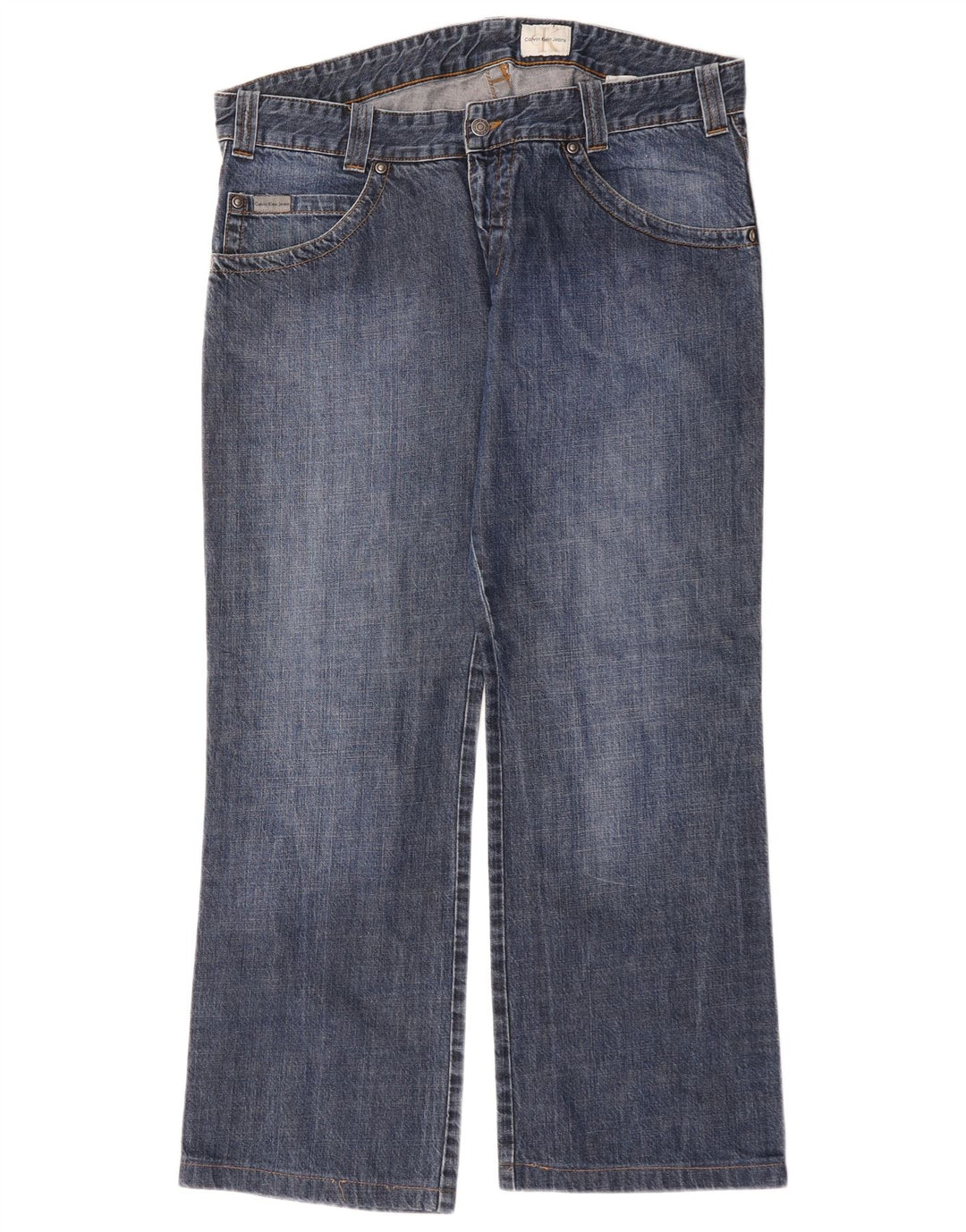 Мужские свободные джинсы Calvin Klein W38 L30, синий хлопок
