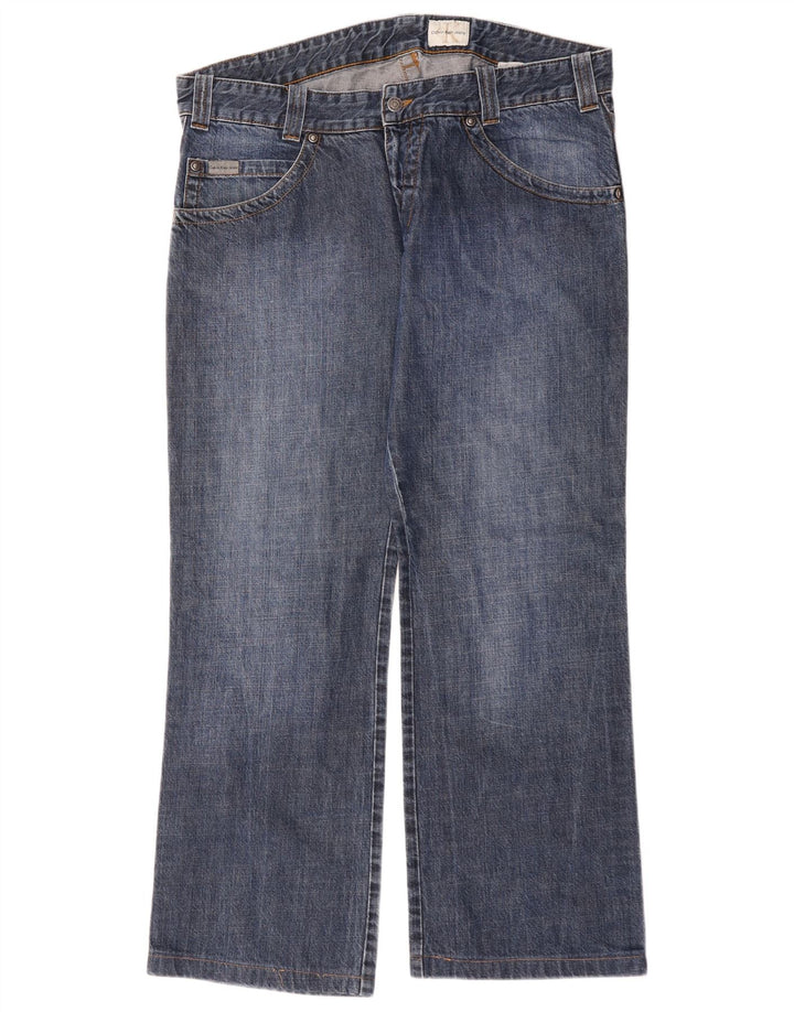 Мужские свободные джинсы Calvin Klein W38 L30, синий хлопок