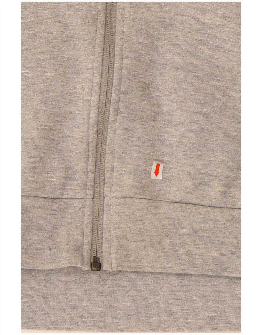 Мужской свитер с капюшоном на молнии ADIDAS XL, серый хлопок