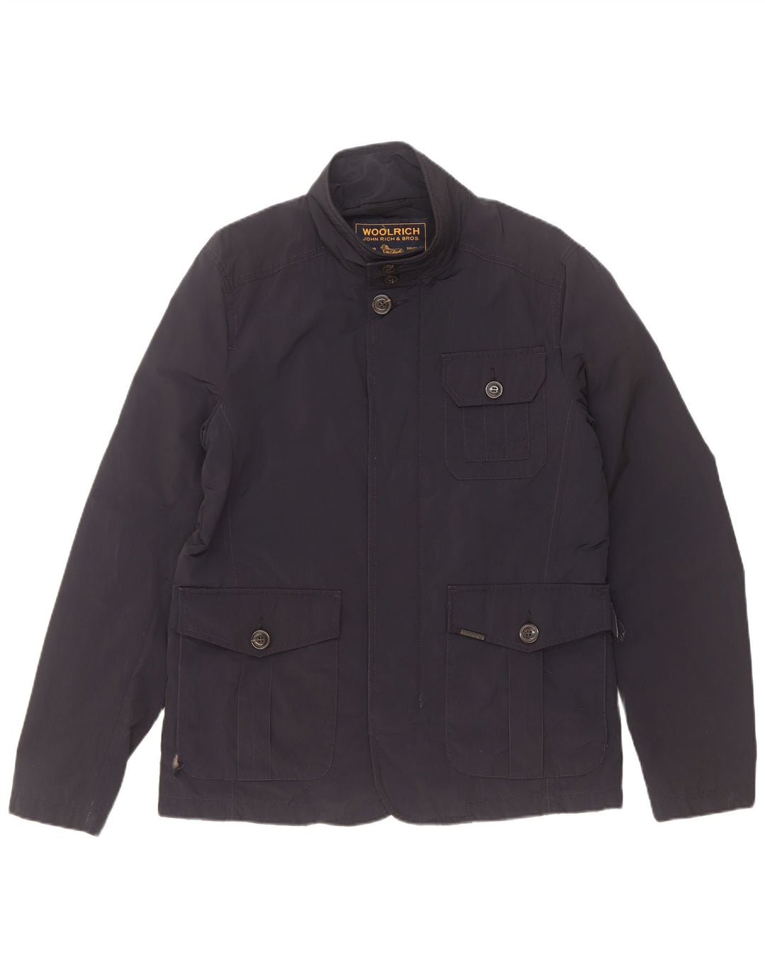 Мужская куртка Woolrich UK 38, средний темно-синий, полиэстер