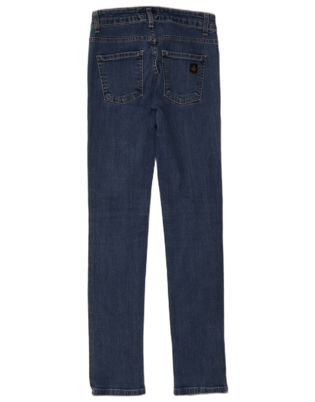 REFRIGIWEAR Женские узкие джинсы IT 40 Small W26 L30 Синий хлопок