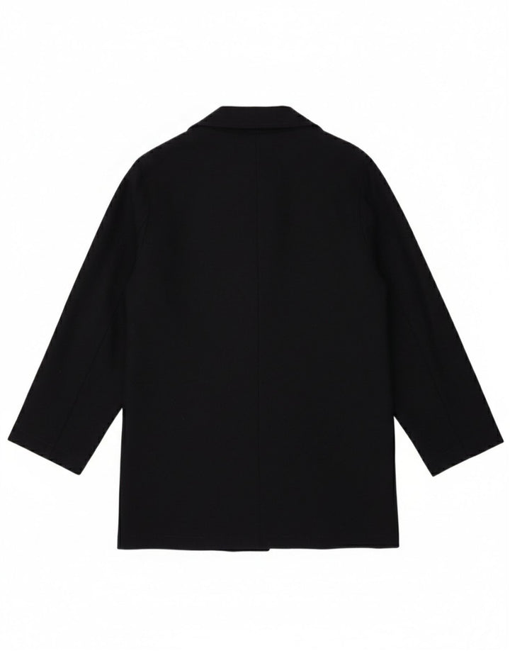 Женский пиджак на 2 пуговицах Laura Ashley, Великобритания, 10, маленький, темно-синий, шерстяной