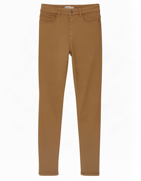 Женские повседневные брюки скинни Zara EU 38, маленькие W28 L29, бежевые