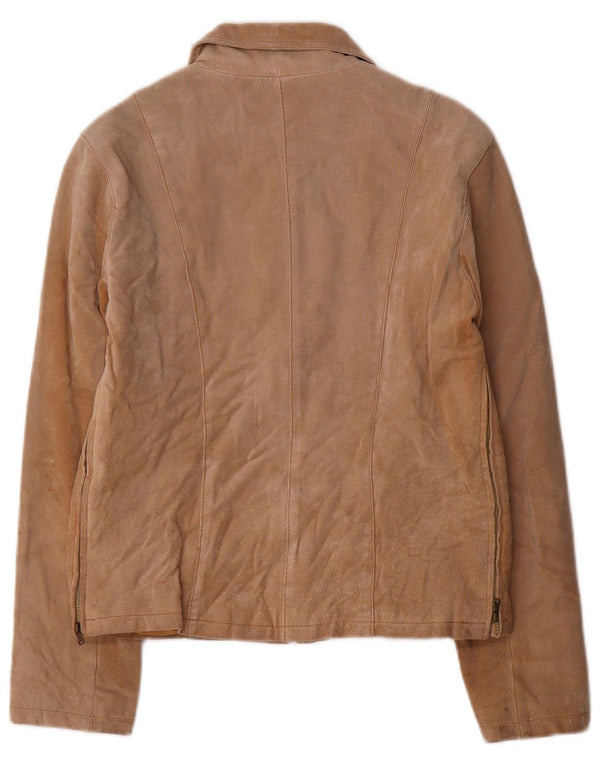 Куртка женская замшевая Effe Ti IT 44 Medium Beige Leather