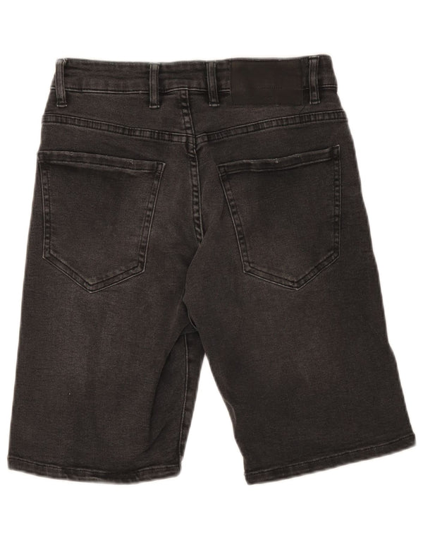 Мужские джинсовые шорты ZARA EU 38 Small W30 Серые