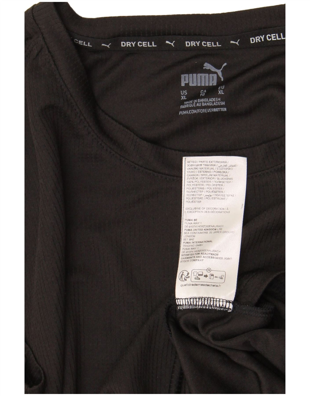 Мужская футболка Puma Top XL черная