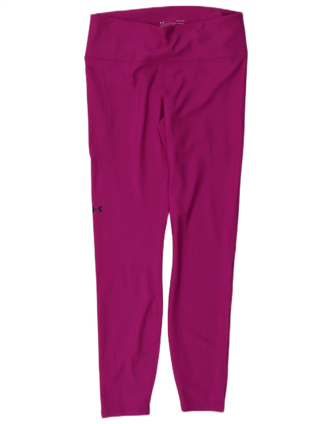Женские леггинсы Under Armour UK 14, большой фиолетовый полиэстер