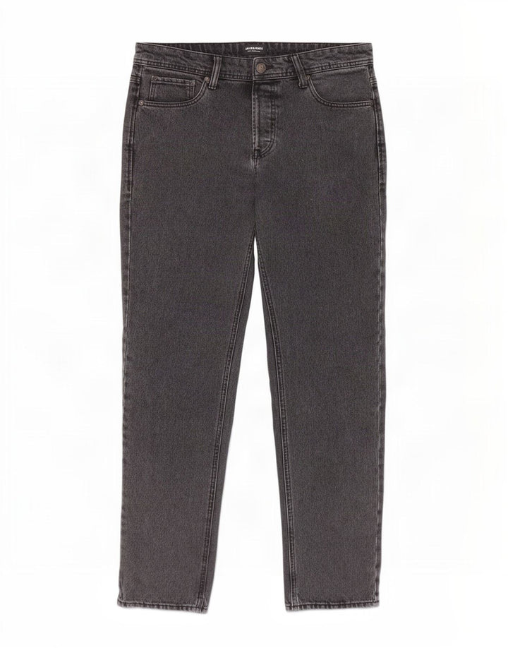 Мужские прямые джинсы Jack & Jones W32 L32, серый хлопок
