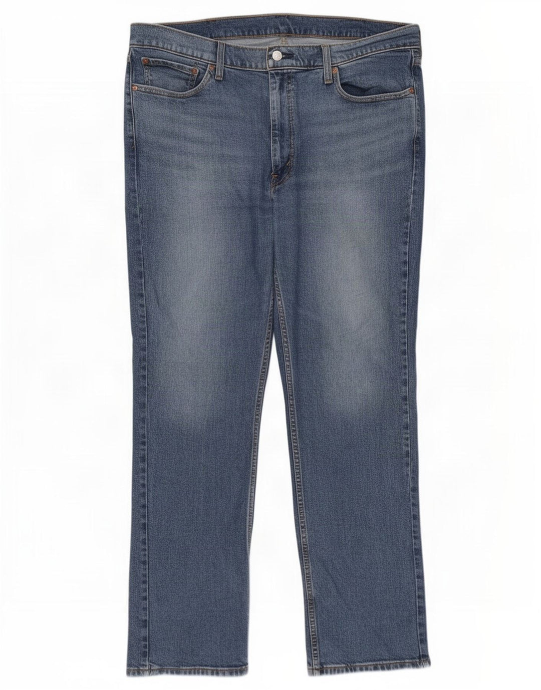 Мужские прямые джинсы Levi's 514 W40 L32 синие, хлопок