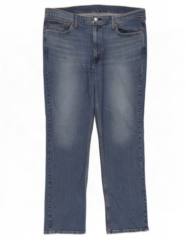 Мужские прямые джинсы Levi's 514 W40 L32 синие, хлопок