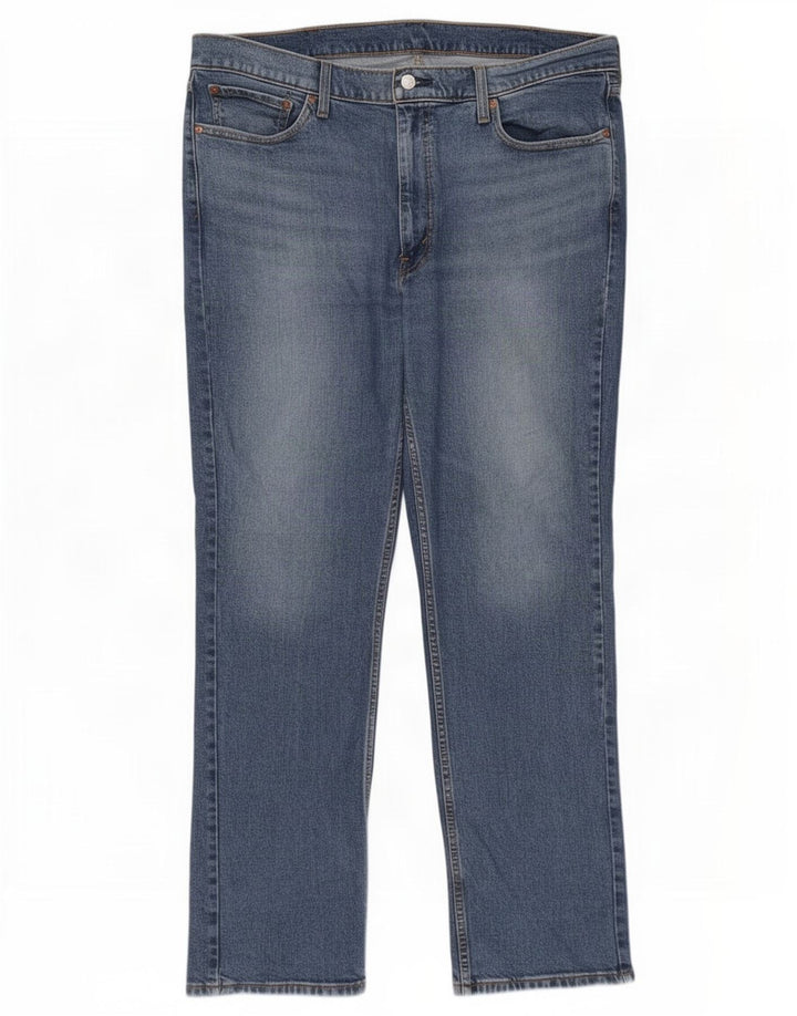 Мужские прямые джинсы Levi's 514 W40 L32 синие, хлопок
