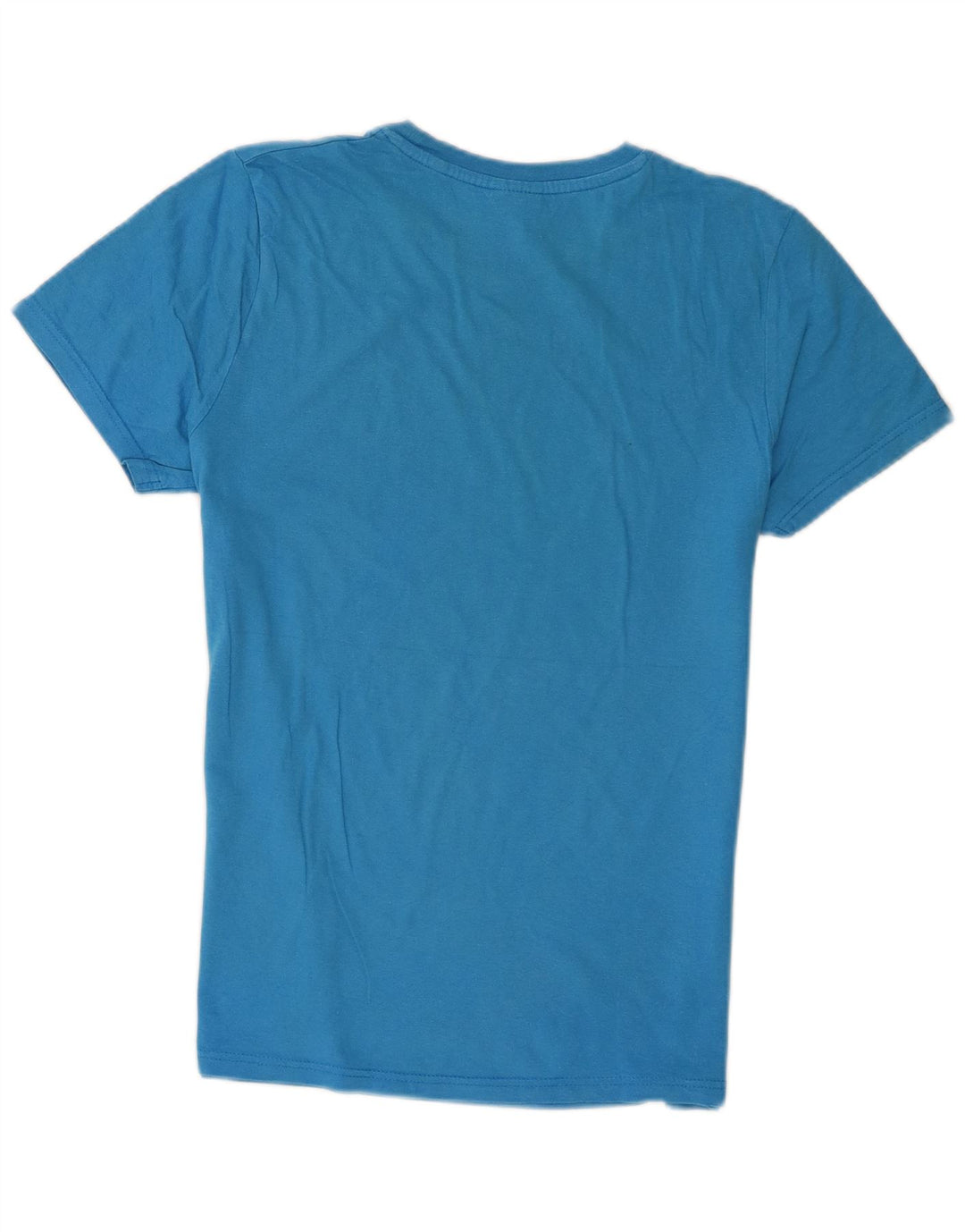 Мужская футболка с рисунком Maui and Sons, хлопковый топ среднего синего цвета