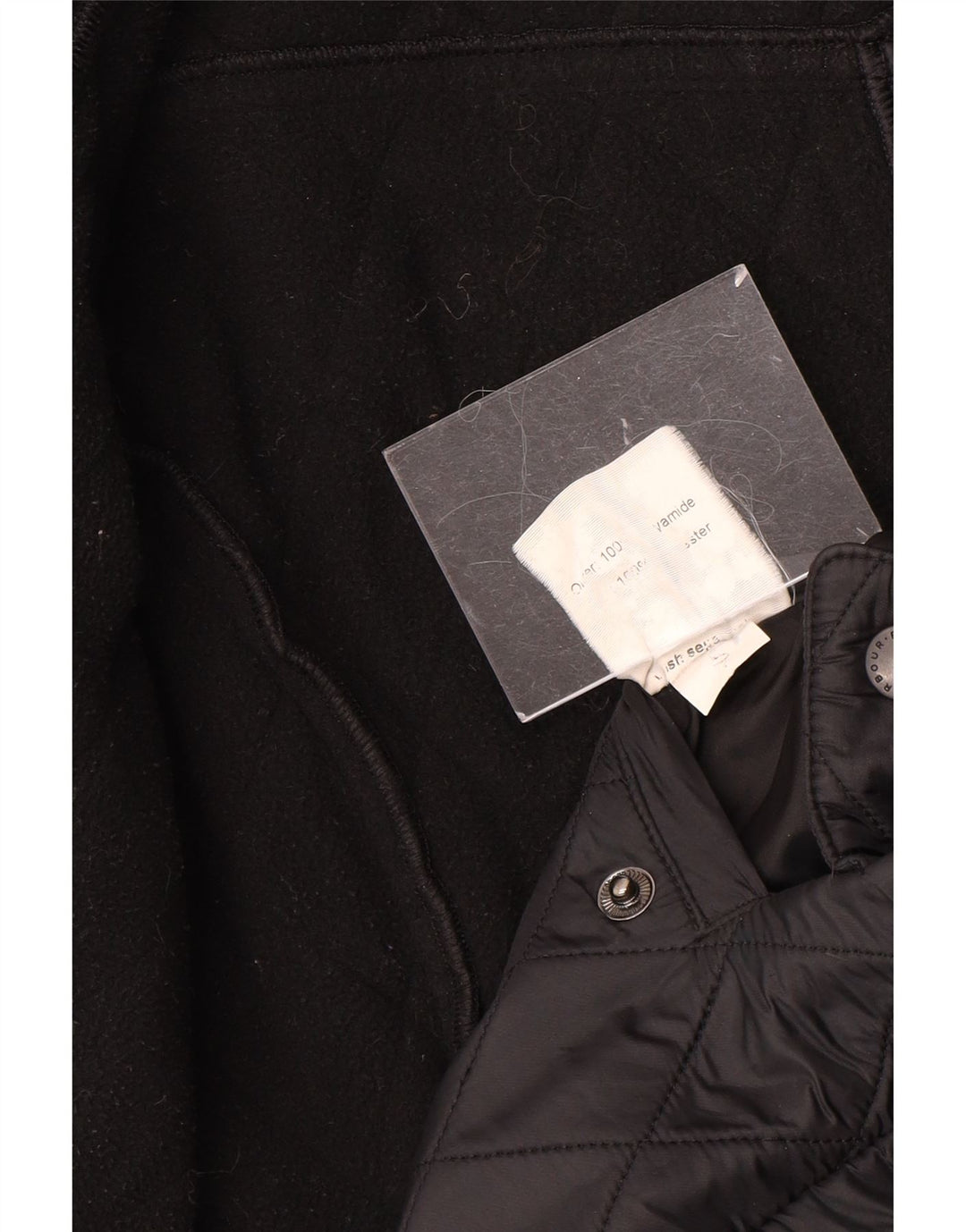 Женская стеганая куртка Barbour UK 16, большая черная, полиамид