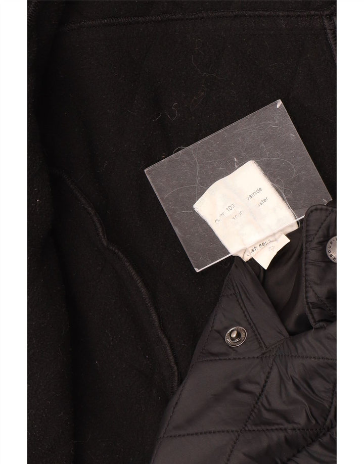Женская стеганая куртка Barbour UK 16, большая черная, полиамид