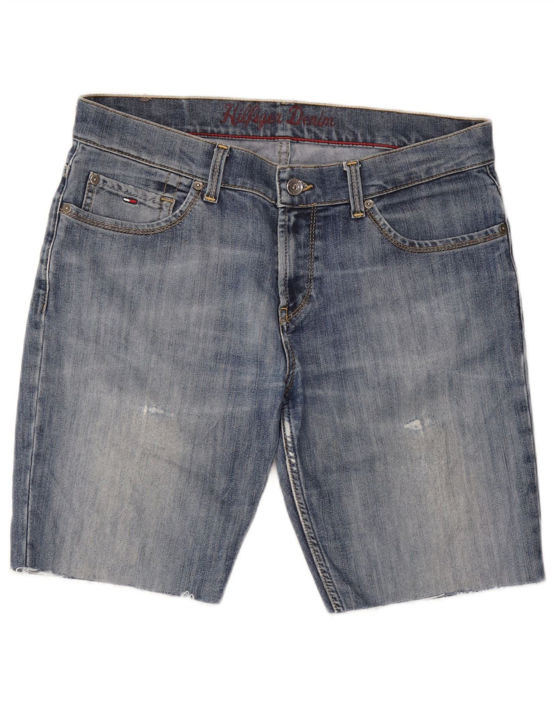 Женские джинсовые шорты Tommy Hilfiger W34, большие синие