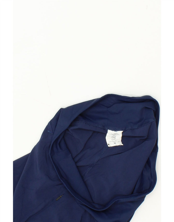 HURLEY Womens Sport Shorts UK 14 Large  Navy Blue Polyester Vintage Hurley and Second-Hand Hurley from Messina Hembry 