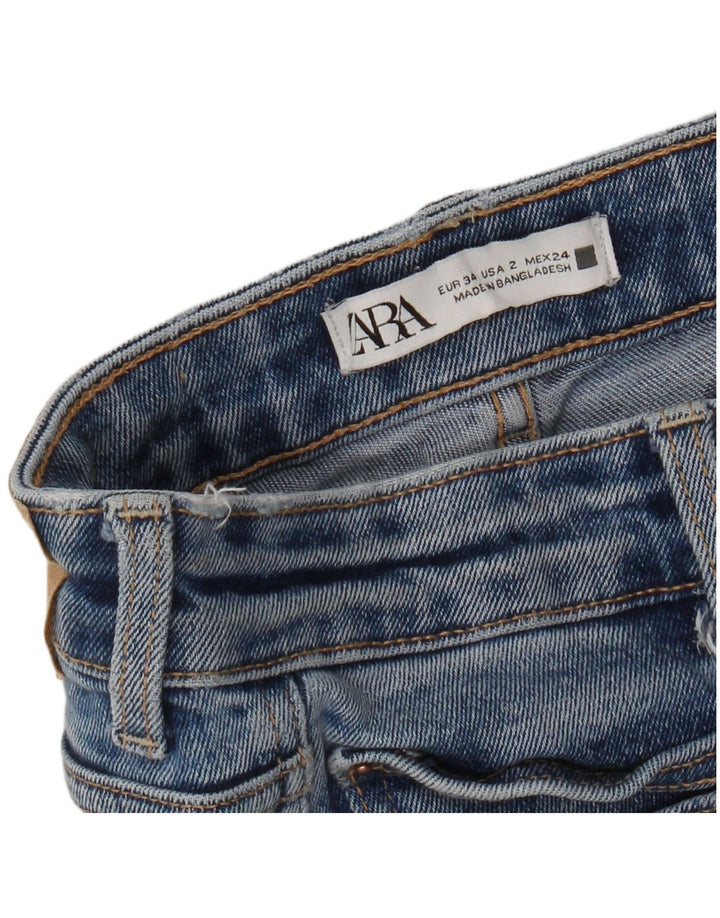 Женские джинсы Bootcut Zara EU 34 2XS W24 L25 синие