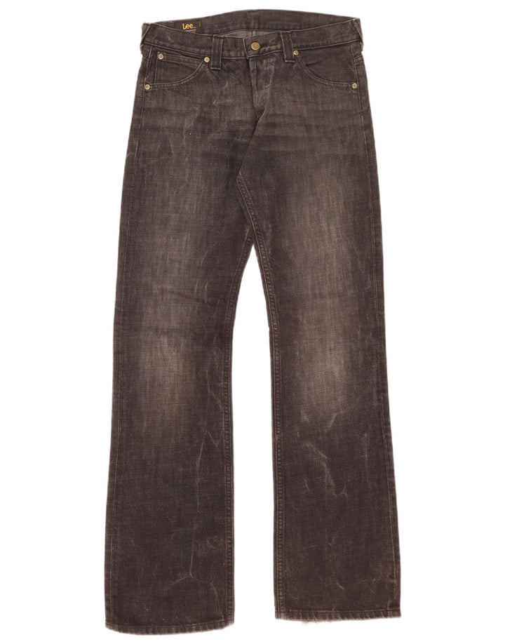 Мужские джинсы Lee Bootcut W30 L34, черный хлопок