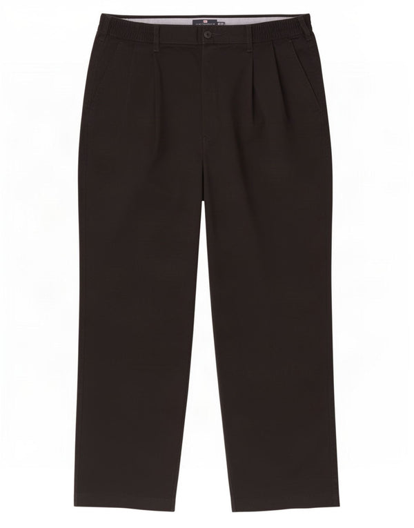 Мужские прямые брюки чинос Marks & Spencer Blue Harbour W38 L29 черные