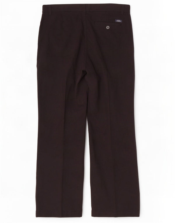 Мужские прямые брюки-чиносы Marks & Spencer W34 L29, черные, хлопковые
